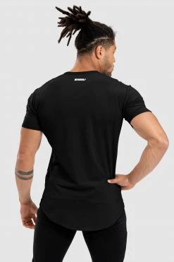 Aivory T-Shirts & Tops Tri-Mark Drop Tee - Black