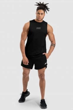 Aivory Tri-Mark Muscle Tank - Black Mens