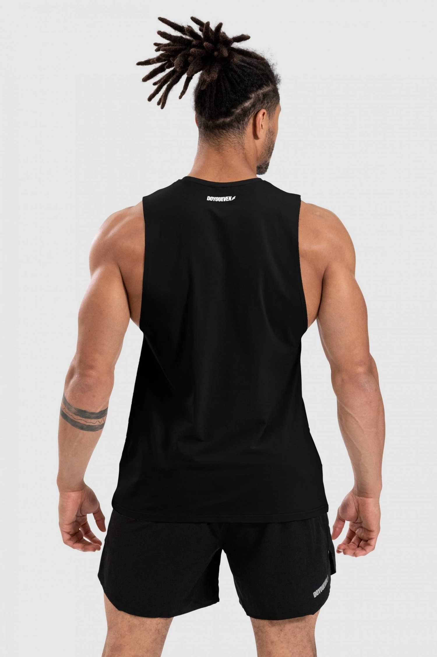 Aivory Tri-Mark Muscle Tank - Black Mens