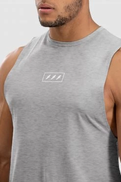 Aivory Tri-Mark Muscle Tank - Grey