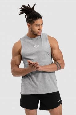 Aivory Tri-Mark Muscle Tank - Grey