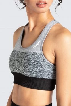 Female Outlet Womens Trinity Seamless Crop - Luna Black