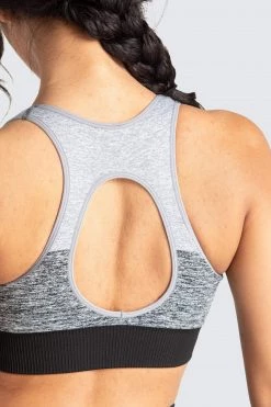 Female Outlet Womens Trinity Seamless Crop - Luna Black