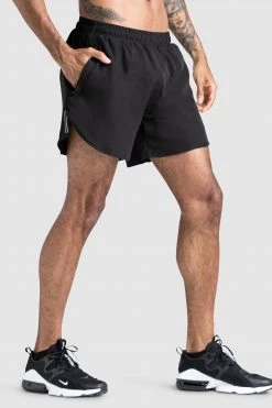 Darren Mens Ultra Running Shorts - Black