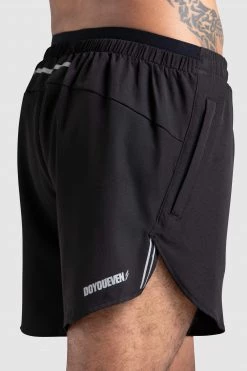 Darren Mens Ultra Running Shorts - Black