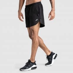 Darren Mens Ultra Running Shorts - Black