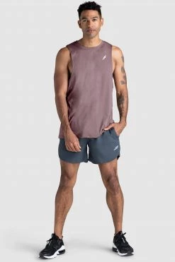 Darren Mens Ultra Running Shorts - Charcoal