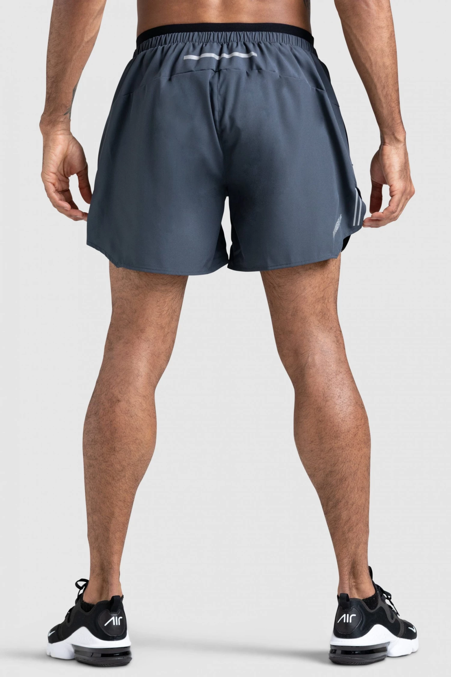Darren Mens Ultra Running Shorts - Charcoal