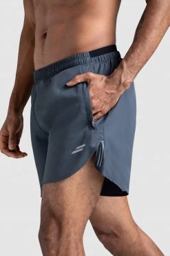 Darren Mens Ultra Running Shorts - Charcoal