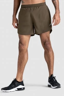 Male Outlet Ultra Running Shorts - Olive