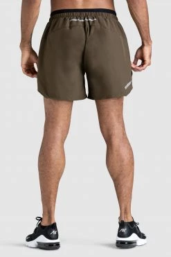 Male Outlet Ultra Running Shorts - Olive