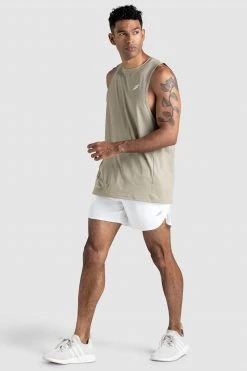 Male Outlet Ultra Running Shorts - White