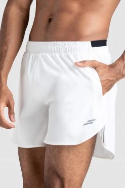 Male Outlet Ultra Running Shorts - White
