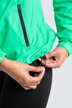 Female Outlet Unisex Marked Running Jacket - Teal