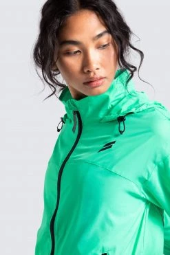 Female Outlet Unisex Marked Running Jacket - Teal