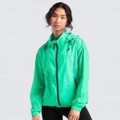Female Outlet Unisex Marked Running Jacket - Teal