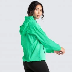 Female Outlet Unisex Marked Running Jacket - Teal