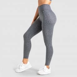 Joey Untamed Leggings - Charcoal Womens