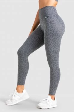 Joey Untamed Leggings - Charcoal Womens
