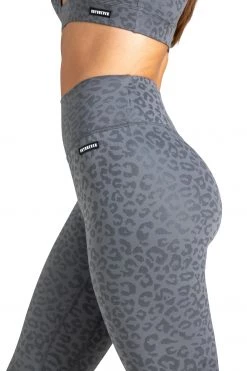 Joey Untamed Leggings - Charcoal Womens