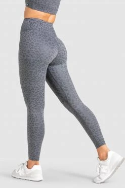 Joey Untamed Leggings - Charcoal Womens