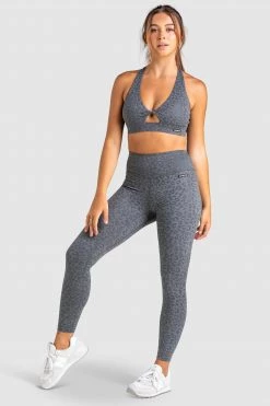 Joey Untamed Leggings - Charcoal Womens