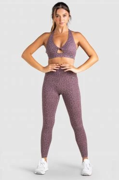Joey Untamed Leggings - Mauve