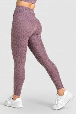 Joey Untamed Leggings - Mauve
