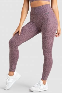 Joey Untamed Leggings - Mauve