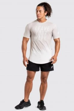 Aivory VictoryDrip Drop Tee - Leave Your Mark - Light Taupe Mens