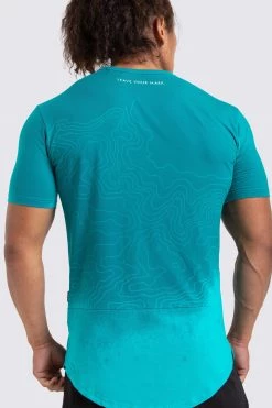 Aivory Mens VictoryDrip Drop Tee - Leave Your Mark - Turquoise