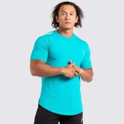 Aivory Mens VictoryDrip Drop Tee - Leave Your Mark - Turquoise