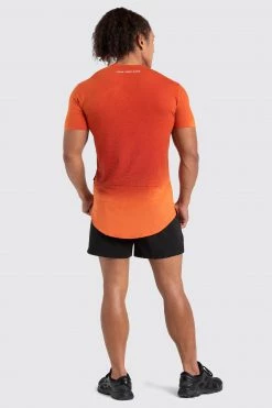 Aivory VictoryDrip Drop Tee - Pushed My Limits - Burnt Orange Mens