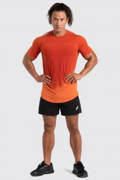 Aivory VictoryDrip Drop Tee - Pushed My Limits - Burnt Orange Mens