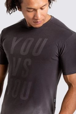Aivory VictoryDrip Drop Tee - You Vs You - Charcoal