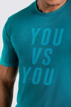 Aivory VictoryDrip Drop Tee - You Vs You - Turquoise