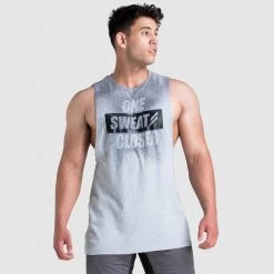 Aivory VictoryDrip Muscle Tank - One Sweat Closer - Grey Marl