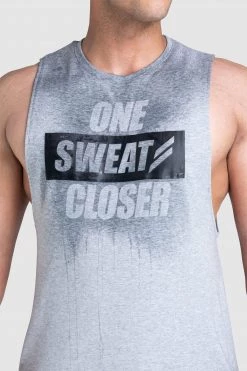 Aivory VictoryDrip Muscle Tank - One Sweat Closer - Grey Marl