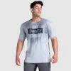 Aivory VictoryDrip Regular Fit Tee - One Sweat Closer - Grey Marl Mens