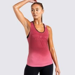 Female Outlet VictoryDrip Tank - Pushed My Limits - Earth Red