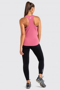 Female Outlet VictoryDrip Tank - Pushed My Limits - Earth Red