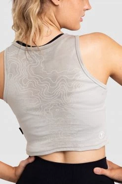 Aivory VictoryDrip V2 Cropped Tank - Doyoueven - Beige