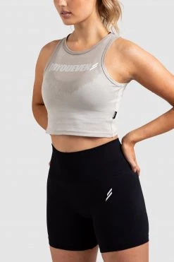 Aivory VictoryDrip V2 Cropped Tank - Doyoueven - Beige