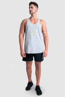 Aivory Mens VictoryDrip V2 Singlet - Did It Anyway - Grey Marl