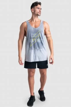 Aivory Mens VictoryDrip V2 Singlet - Did It Anyway - Grey Marl