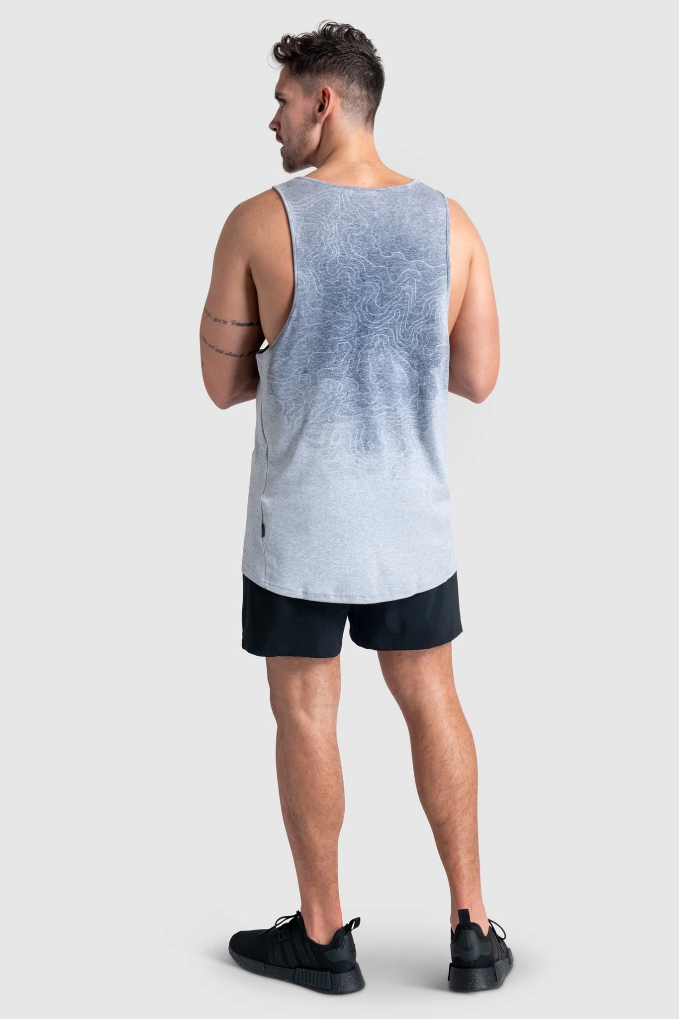 Aivory Mens VictoryDrip V2 Singlet - Did It Anyway - Grey Marl