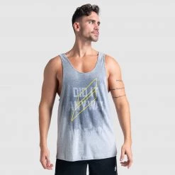Aivory Mens VictoryDrip V2 Singlet - Did It Anyway - Grey Marl