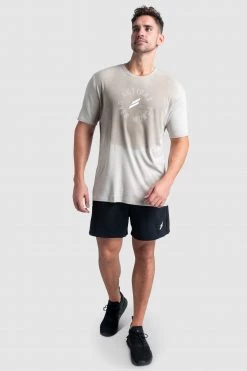 Aivory VictoryDrip V2 Tee - Actions Over Words - Beige Mens