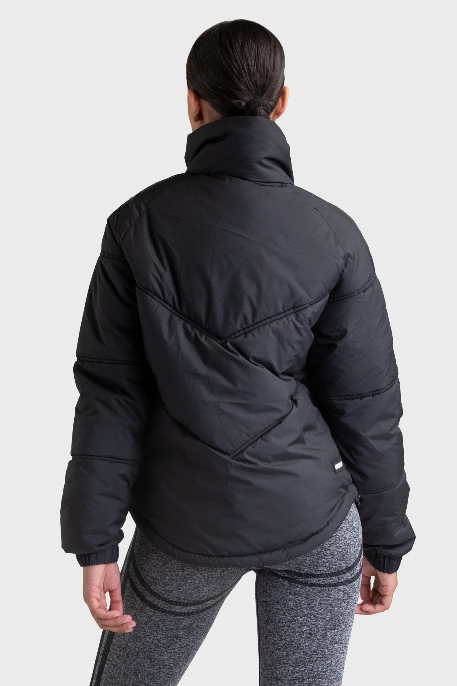 Darren Women's Mark Puffer Jacket - Black